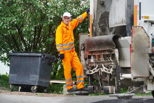 Eco-friendly waste disposal practices in Regents Park construction